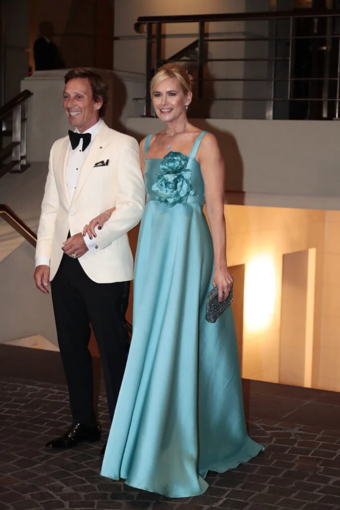 El look de la familia Mazza Gravier en la gala de Valeria.