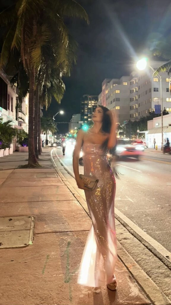 El look sensual de Zaira Nara. Foto: Instagram.