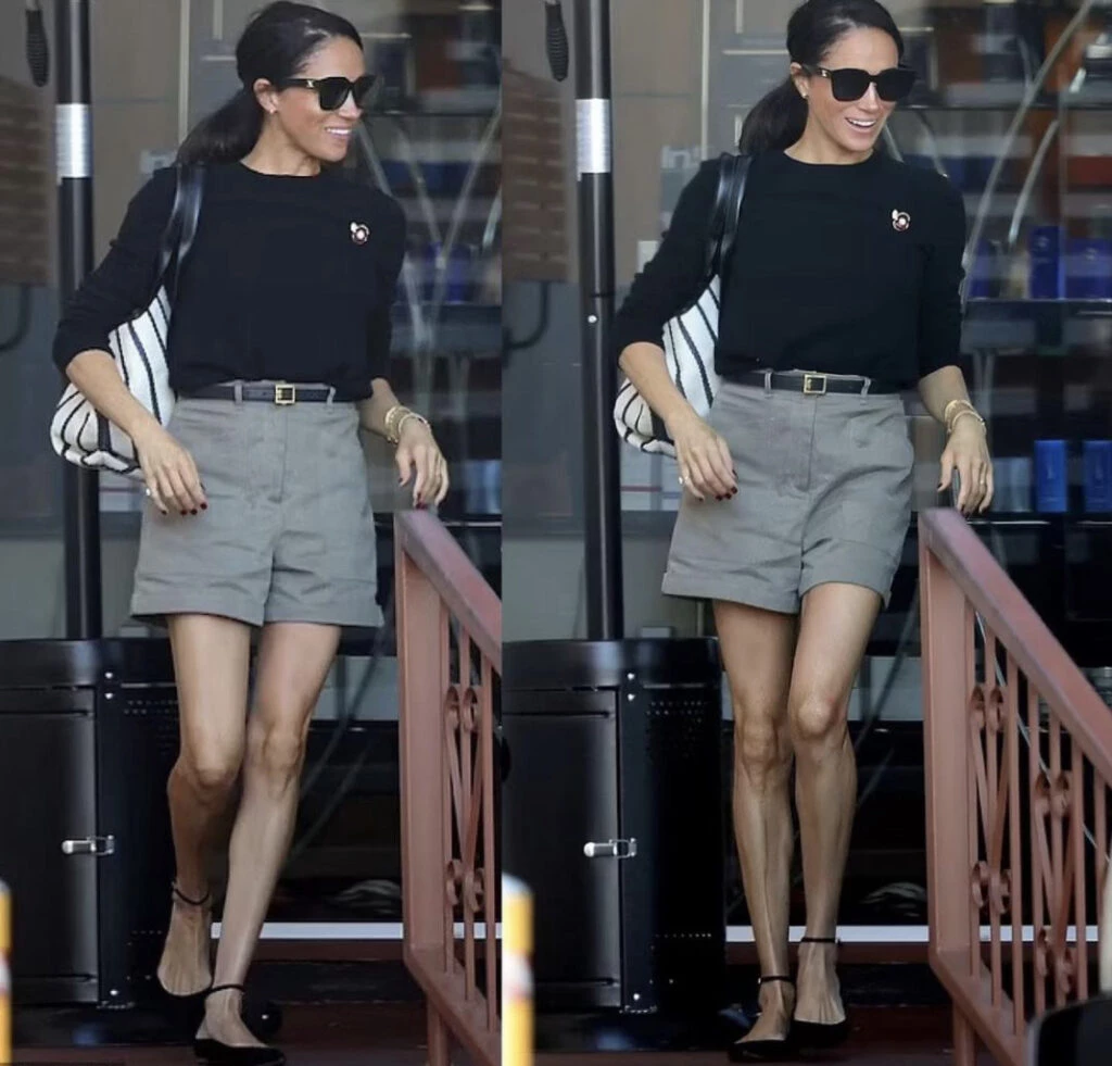 El look trendy de Meghan Markle
