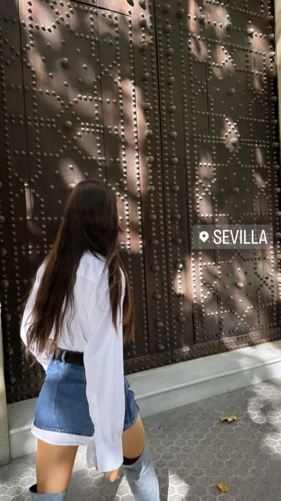 El truco de estilismo de Zaira Nara. Foto: Instagram.