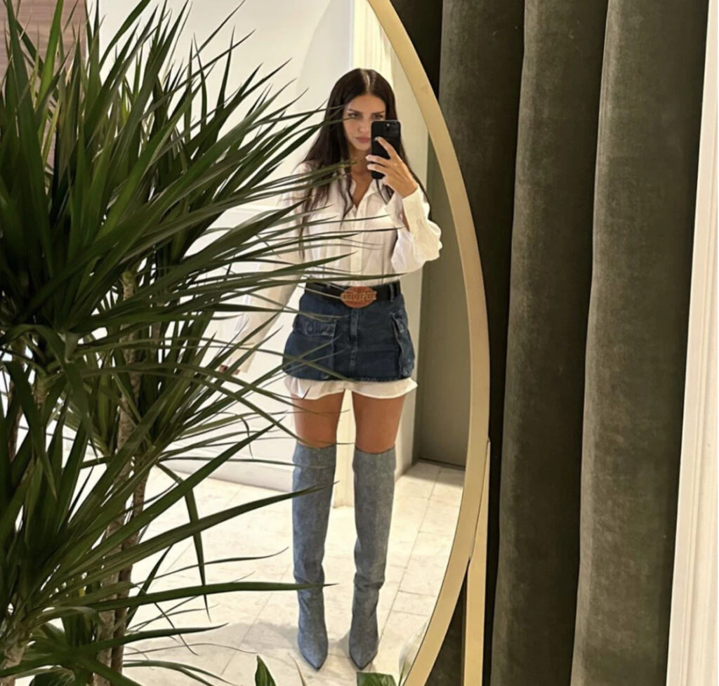 El truco de estilismo de Zaira Nara