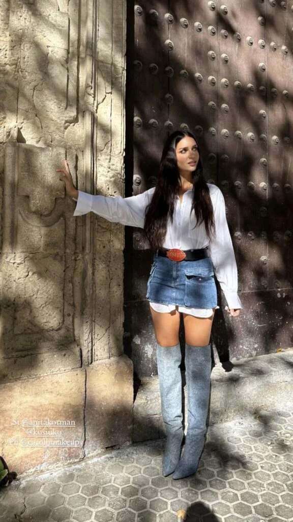 El truco de estilismo de Zaira Nara. Foto: Instagram.