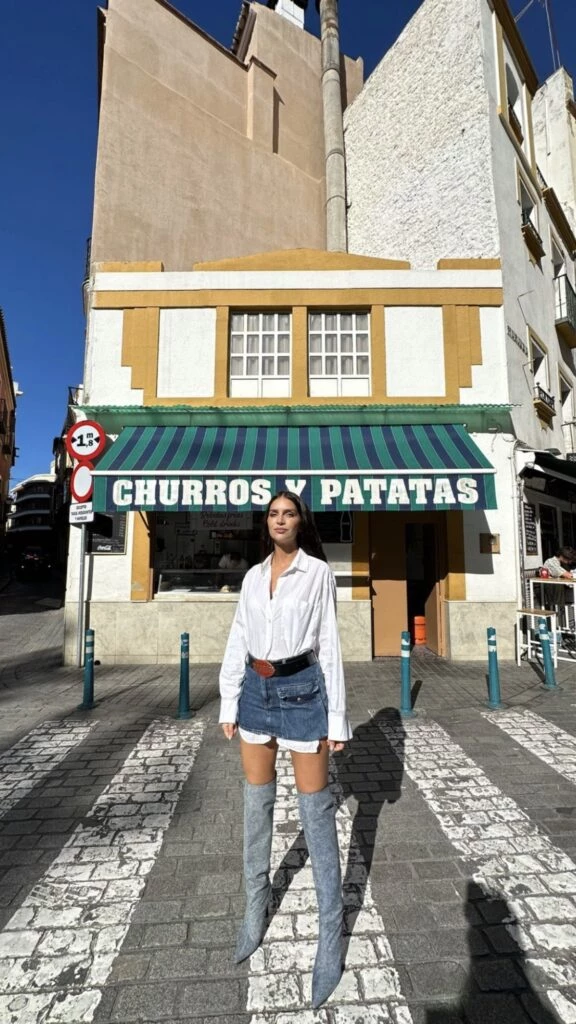 El truco de estilismo de Zaira Nara. Foto: Instagram.