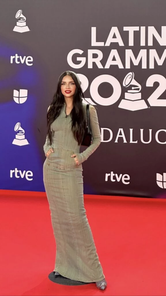 Zaira Nara en los Latin Grammy 2023. Foto: Instagram.