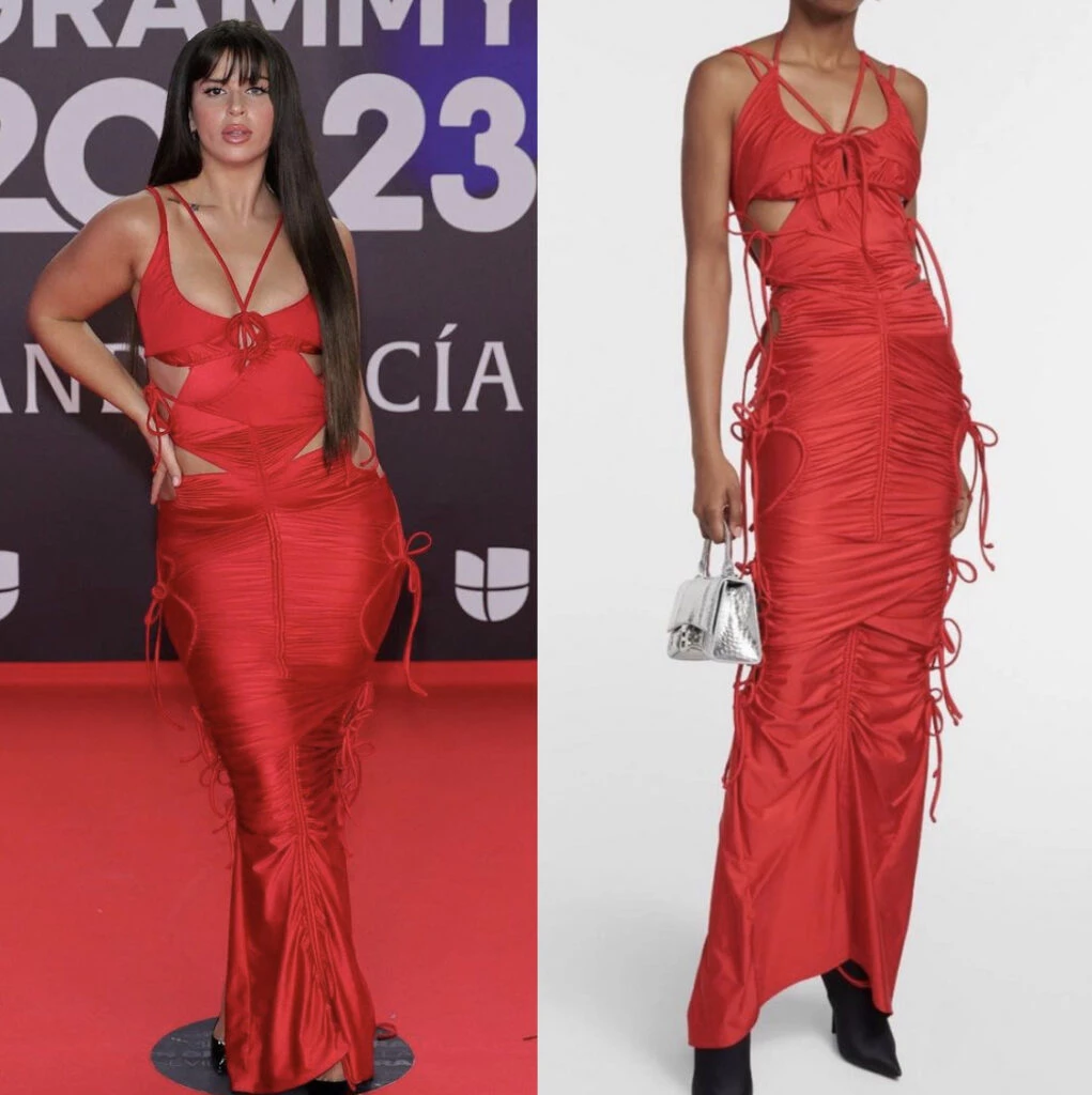 Nathy Peluso en los Latin Grammy 2023. Foto: Instagram.