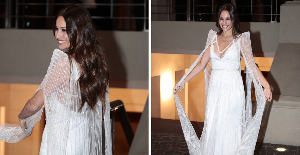 vestido de novia de pampita