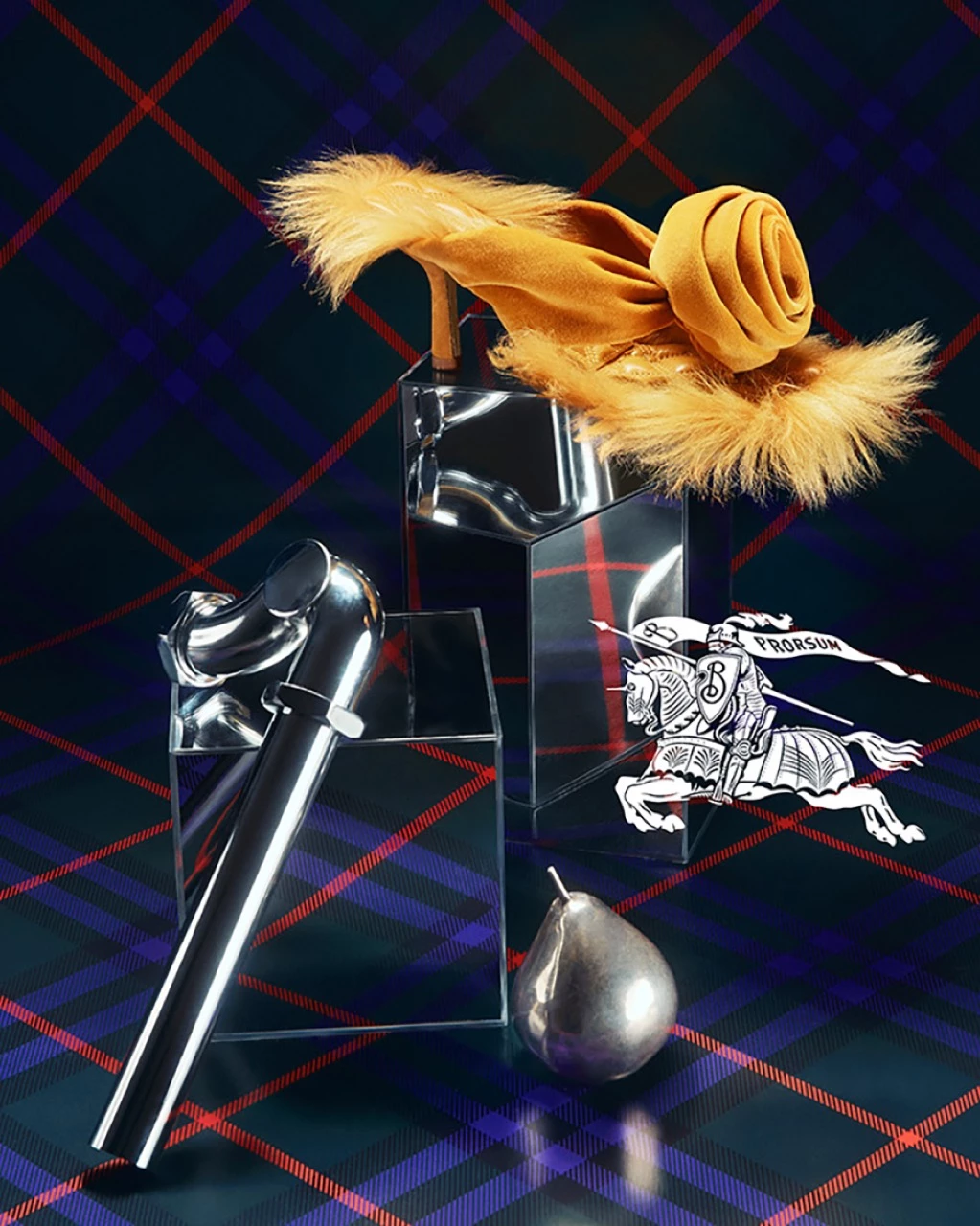 Burberry presentó su campaña navideña 2023.