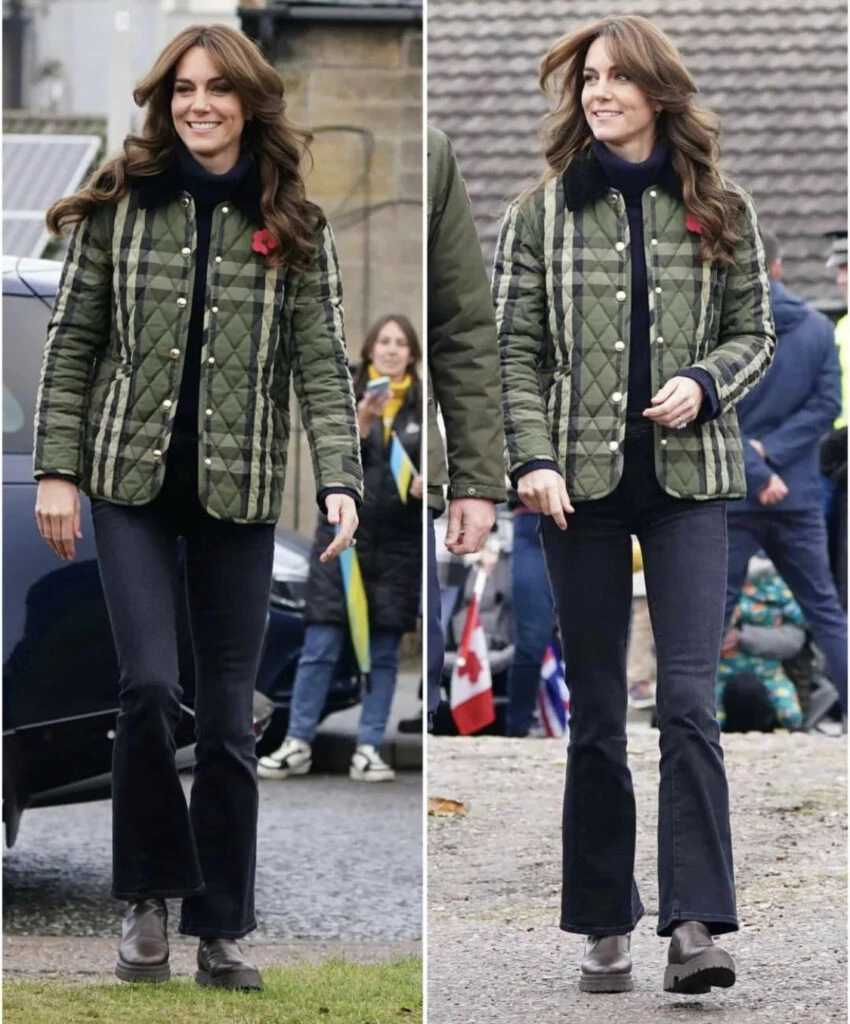 Kate Middleton apostó por el estampado más trendy del 2024. Foto: Instagram.