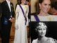 Kate Middleton eleva su estilo al máximo y deslumbra en blanco y dorado en la gala en honor al presidente de Corea