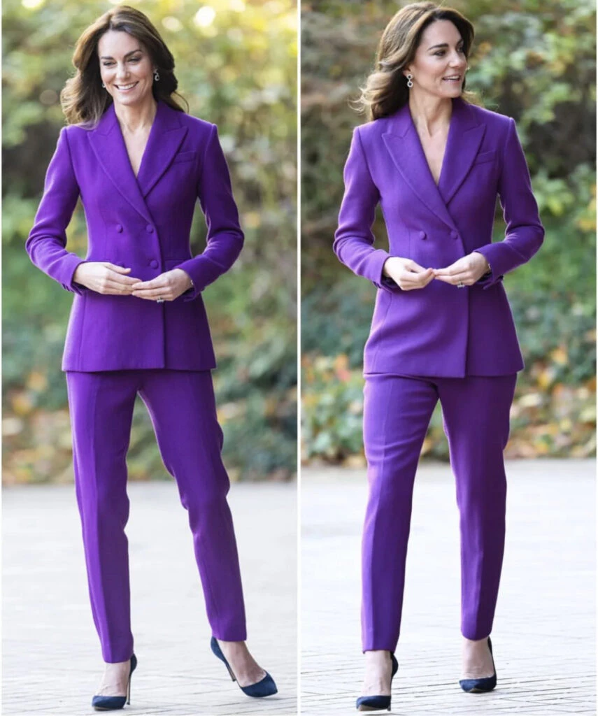 Kate Middleton y el guiño a Lady Di en su último outfit. Foto: Instagram. 