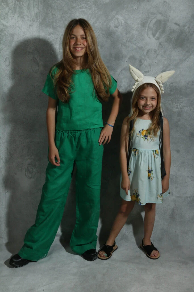 Lolita y Emma Demichelis, luego de su desfile, posaron para el Alcorta Edition 2023