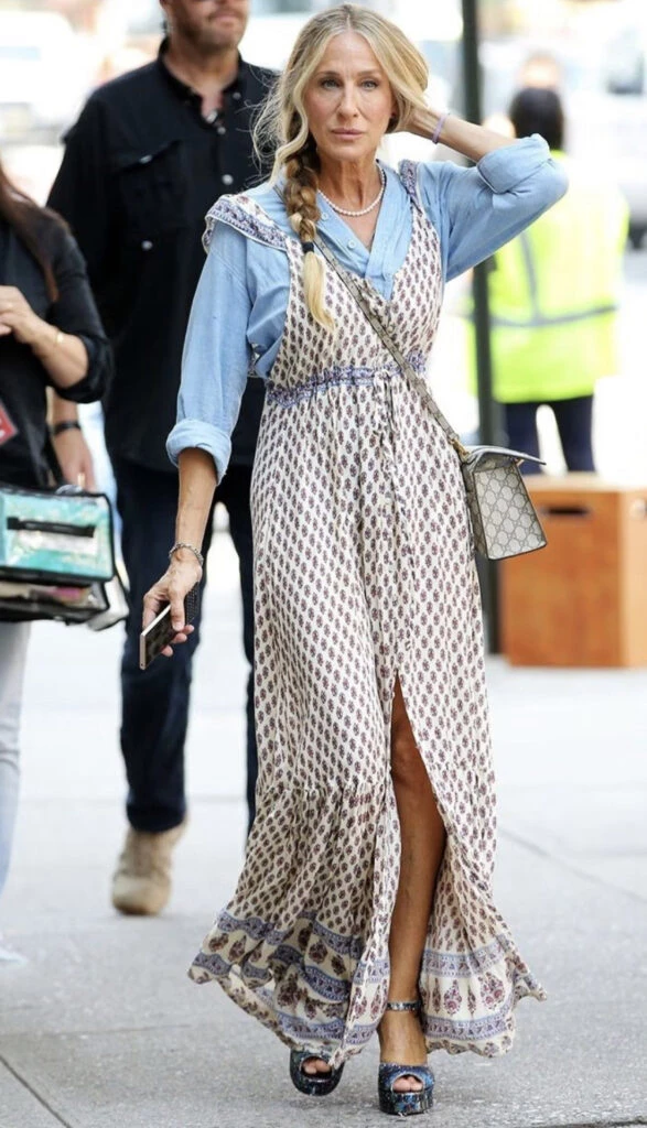 Los vestidos boho son indispensables en cualquier guardarropas. Foto: Pinterest.