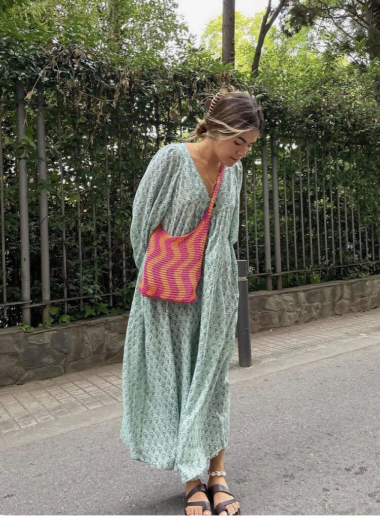 Los vestidos boho son indispensables en cualquier guardarropas. Foto: Pinterest.