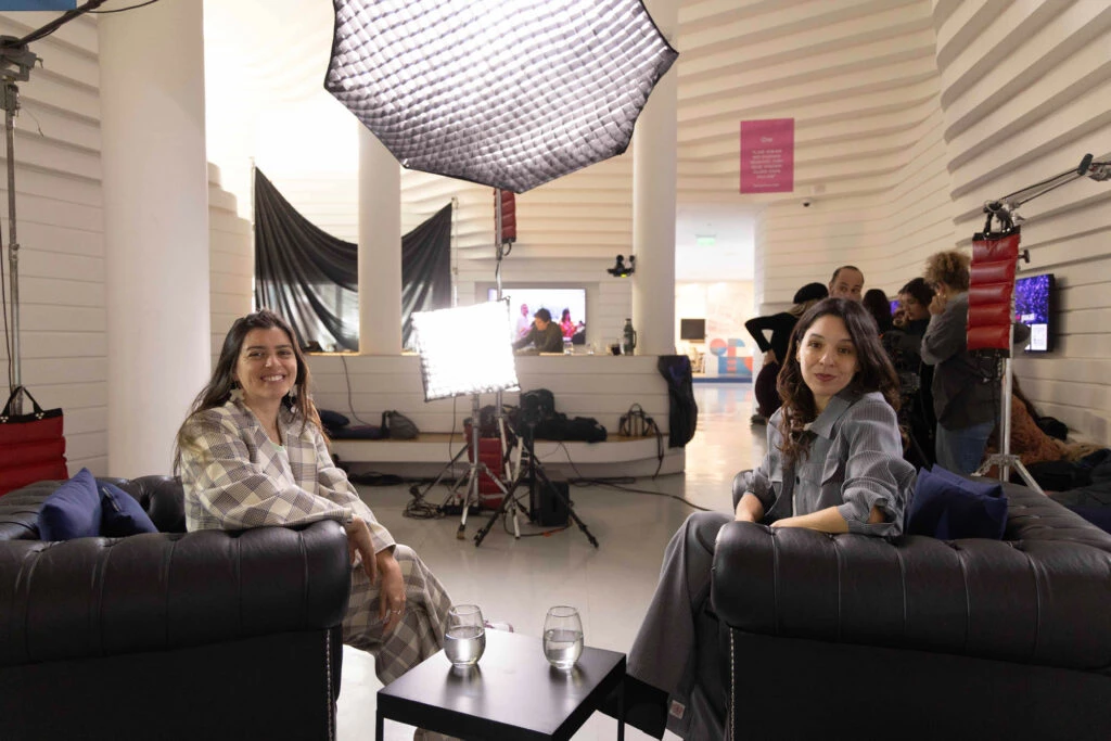 Marou Rivero y Agustina Collado en Para Ti Fashion Talks