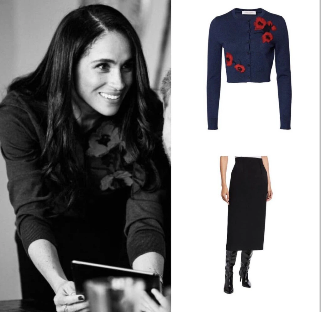 Meghan apostó por la prenda más trendy del próximo otoño 24. Foto: Instagram.