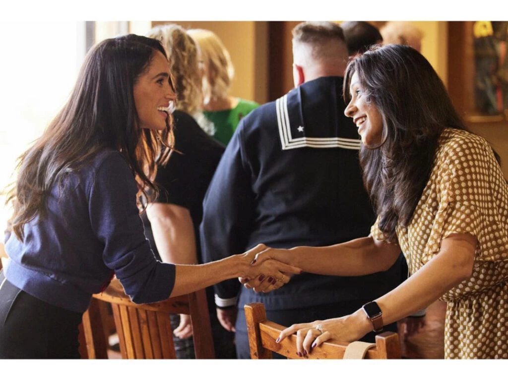 Meghan apostó por la prenda más trendy del próximo otoño 24. Foto: Instagram.