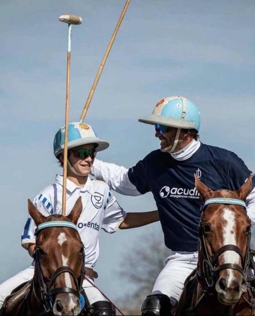 Juntos ayer y hoy en el polo