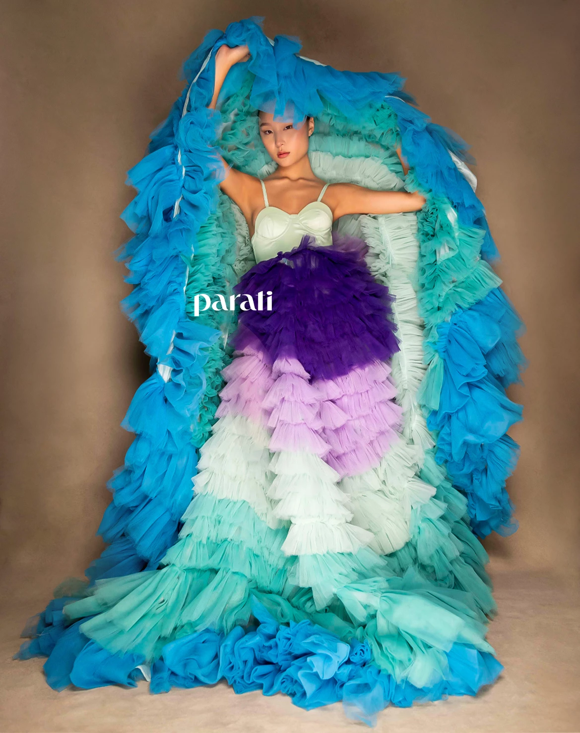 Solero con la falda extra large de capas de tul @atelierpucheta