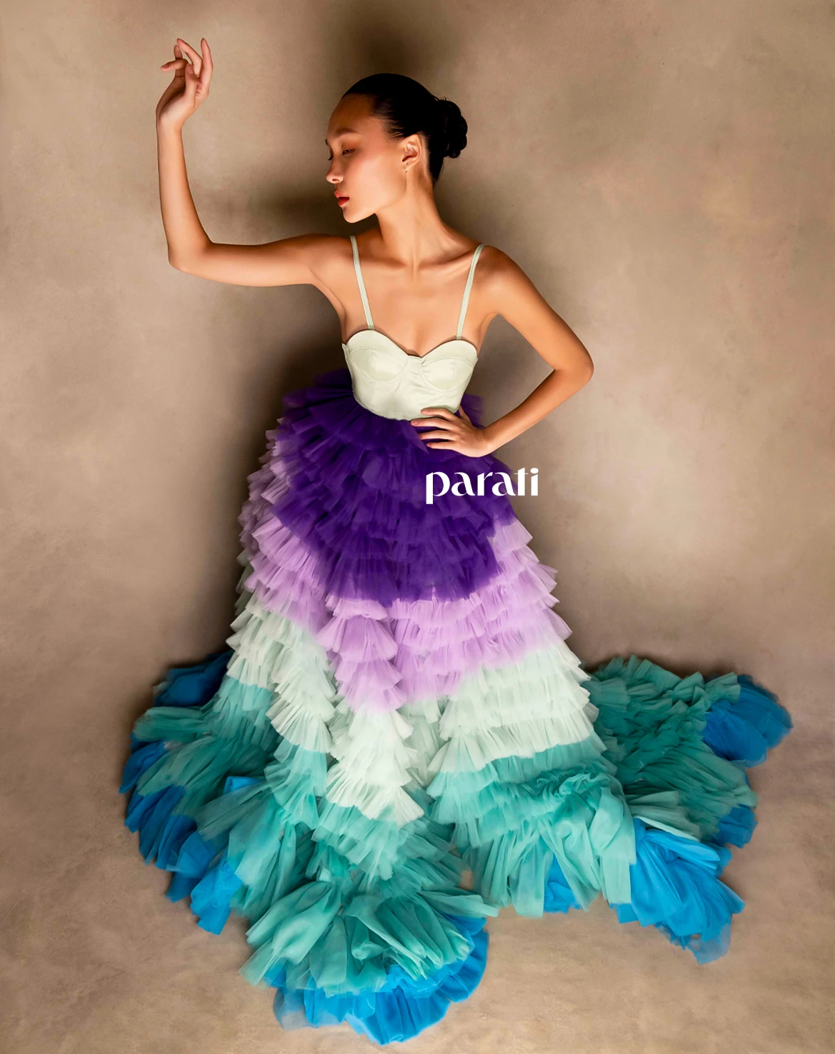 Solero con la falda extra large de capas de tul @atelierpucheta