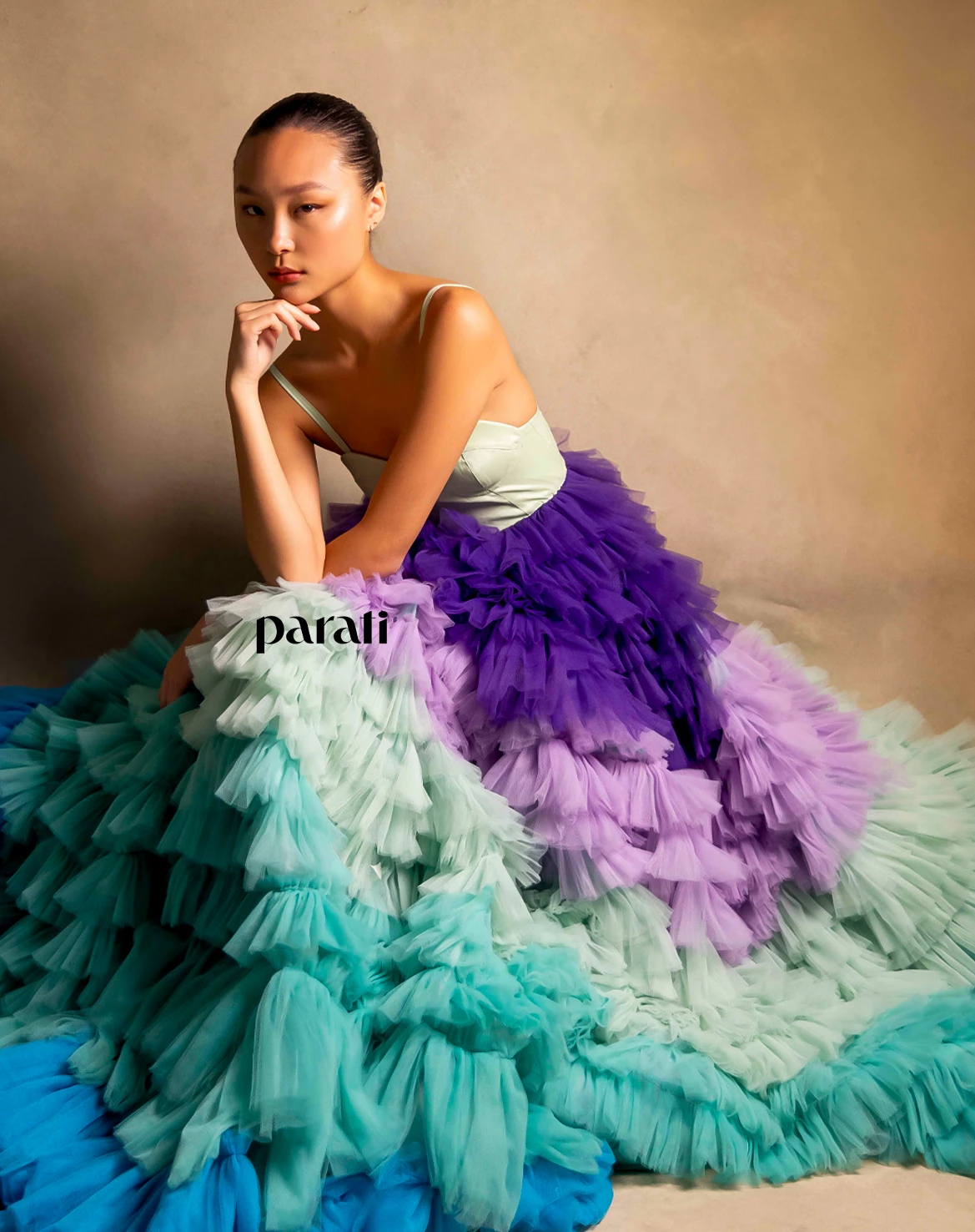 Solero con la falda extra large de capas de tul @atelierpucheta