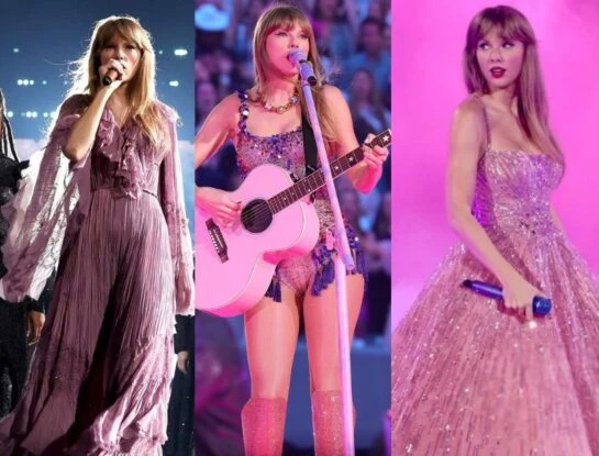Esta es la exclusiva colección de vestidos que trae Taylor Swift a Argentina: desde Versace hasta Oscar de la Renta