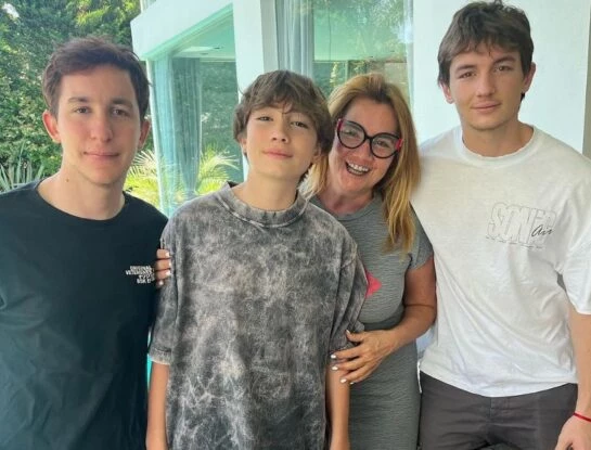 Así fue el festejo de Tonio Santilli, el hijo menor de Nancy Pazos y Diego Santilli