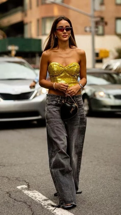 Pampita nos muestra cómo armar un look de noche con dos prendas comodín_