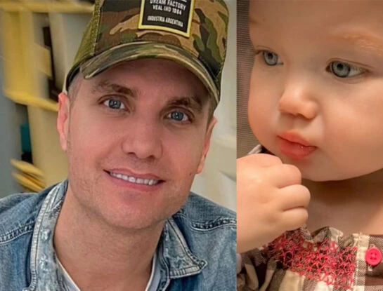 Así está Santa, la hija más pequeña de Santiago del Moro, que ya tiene un año y medio