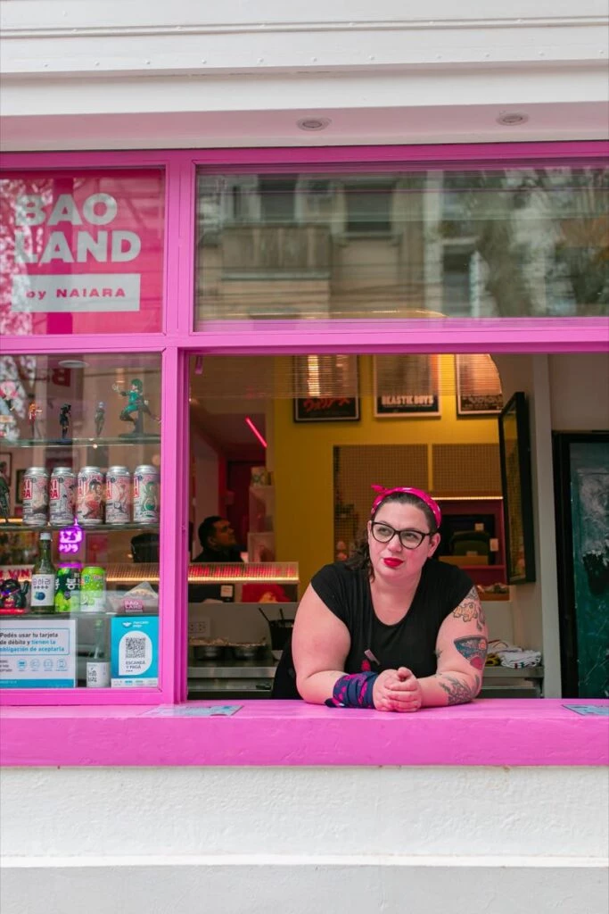 El corner de los riquísimos baos de Naiara Murúa. 