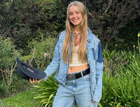 Taína Gravier apostó por un look black and white y marcó tendencia