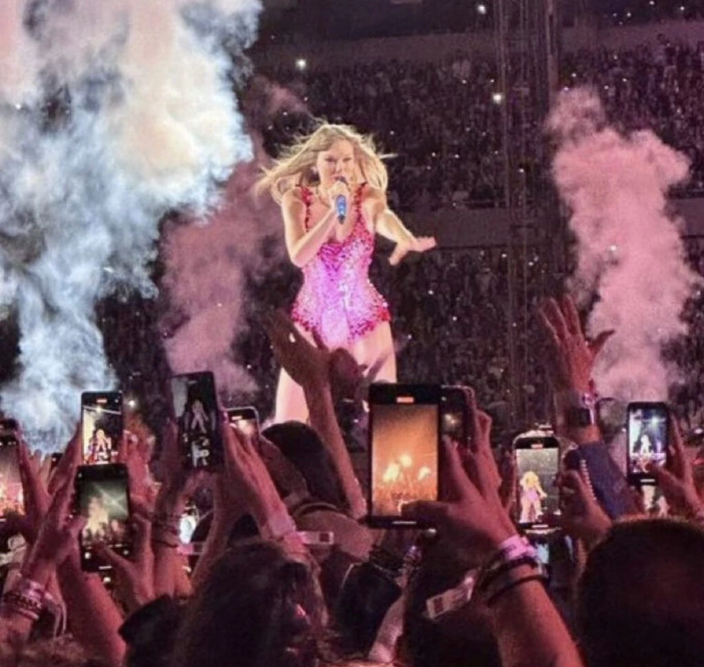 Taylor Swift en Buenos Aires. Foto: Instagram.