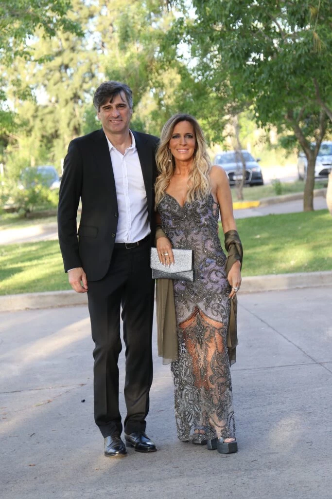 Sandra Borghi y su marido Fernando Cassanello.