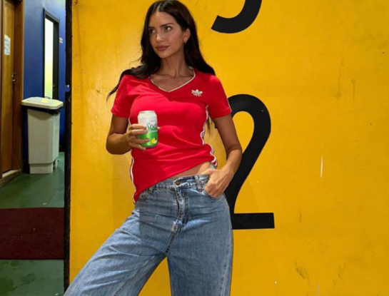 Así es el look bloke core que Zaira Nara llevó en la presentación del nuevo tema de Wanda Nara