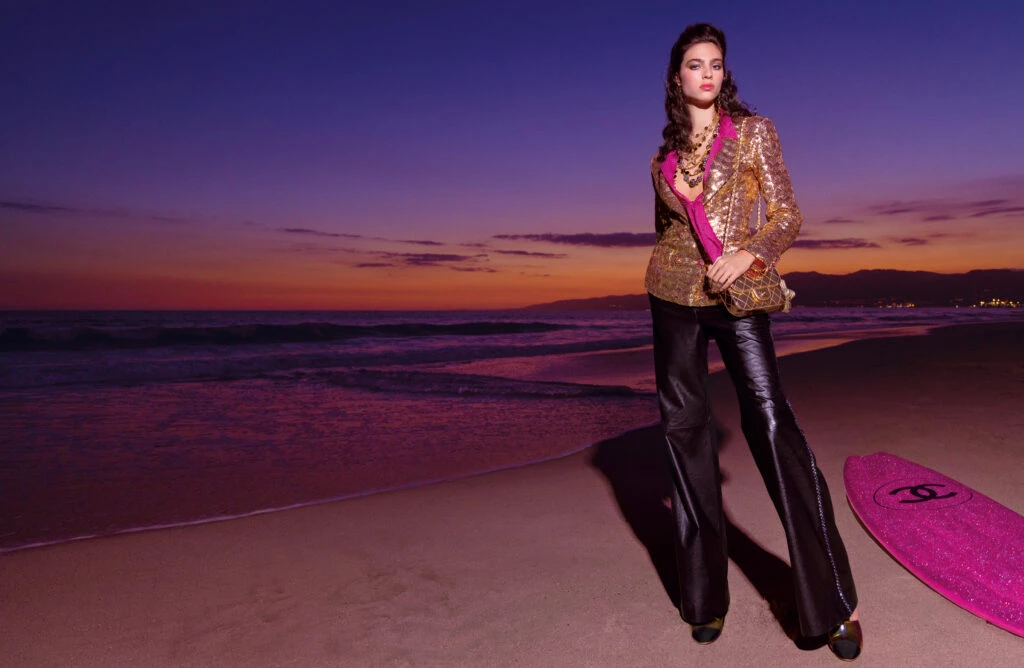 Increíbles looks de vacaciones de la colección crucero 2024 de Chanel