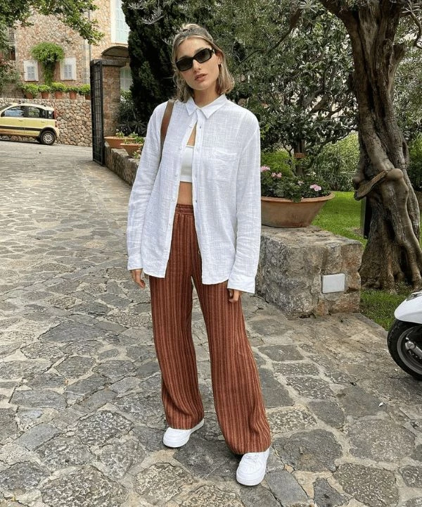 ideas para lookearte el fin de semana con los básicos de primavera del placard 