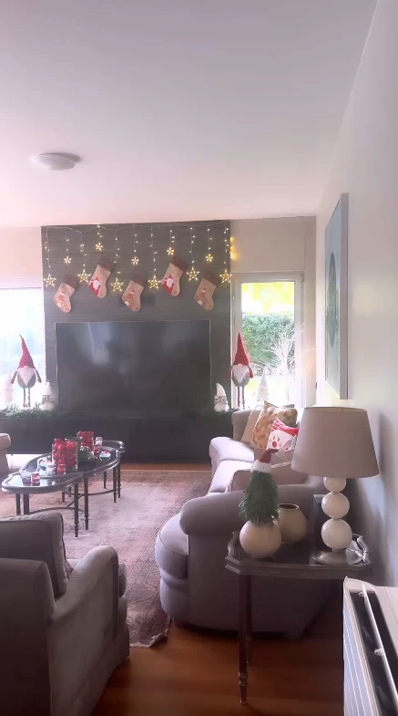 Wanda Nara mostró la deco navideña de su casa de Estambul