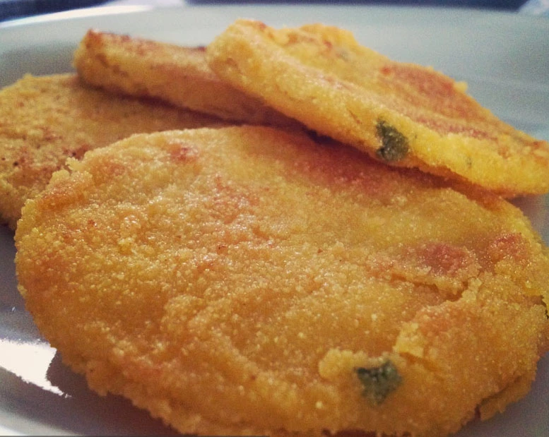 Milanesas de garbanzos