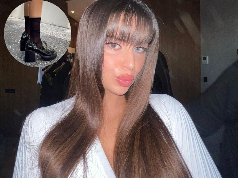 Mocasines con taco, el zapato que marca tendencia: Nathy Peluso ya se animó a usarlos