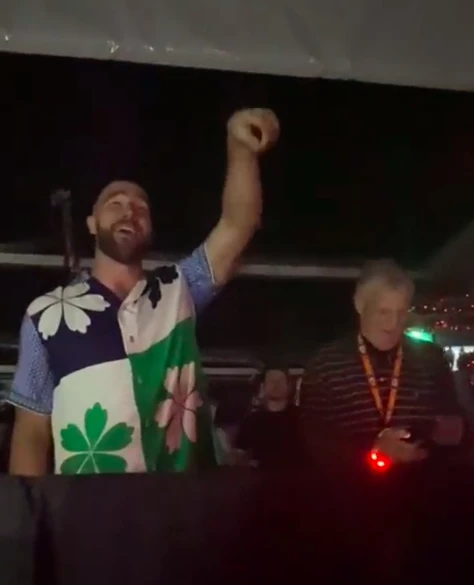 Travis Kelce en el concierto de Taylor Swift
