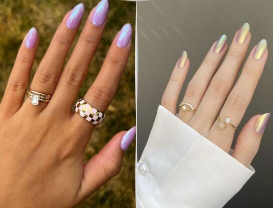 Uñas tornasoladas: la última tendencia en nail art del verano