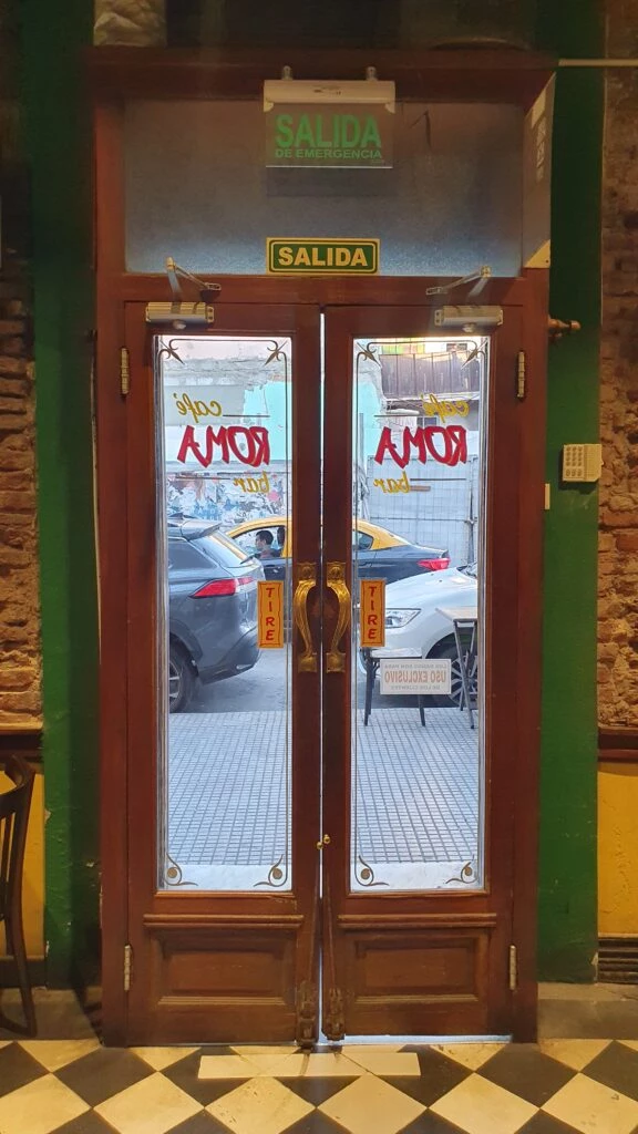 Café Roma. Foto: Mariela Blanco.