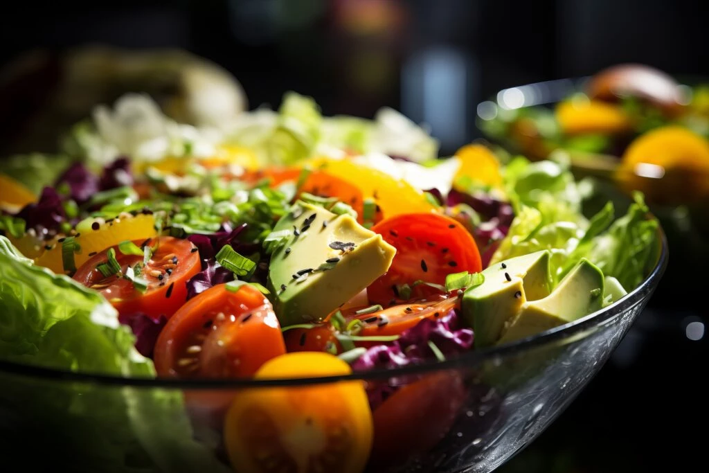 Ensalada fresca y crocante para las fiestas