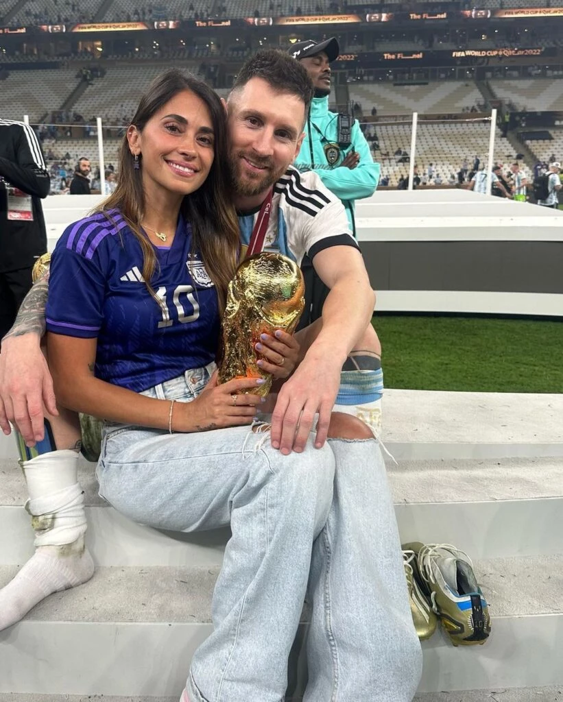 antonela roccuzzo y lionel messi