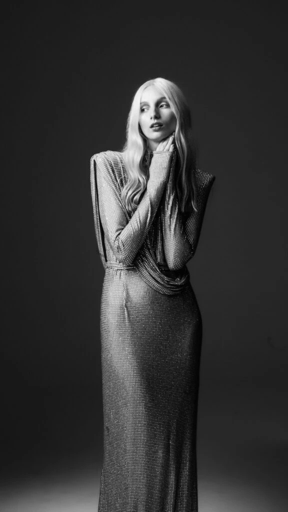 Diseño de Maria Gorof que usó Valeria Mazza en el Bailando