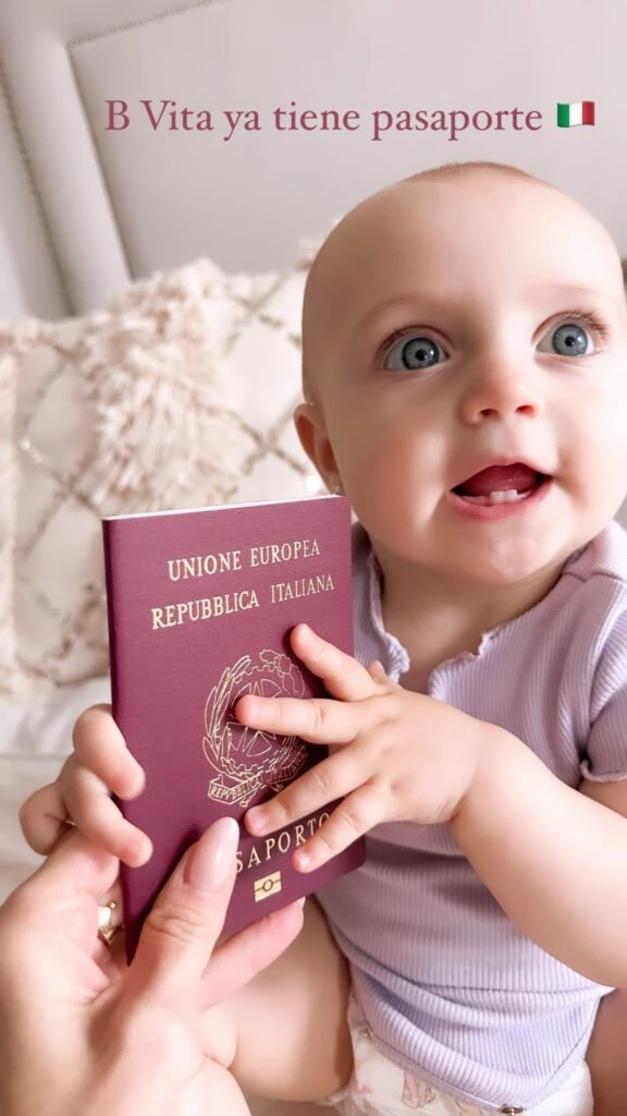 Vita, la hija de Cande Ruggeri. Foto: IG.