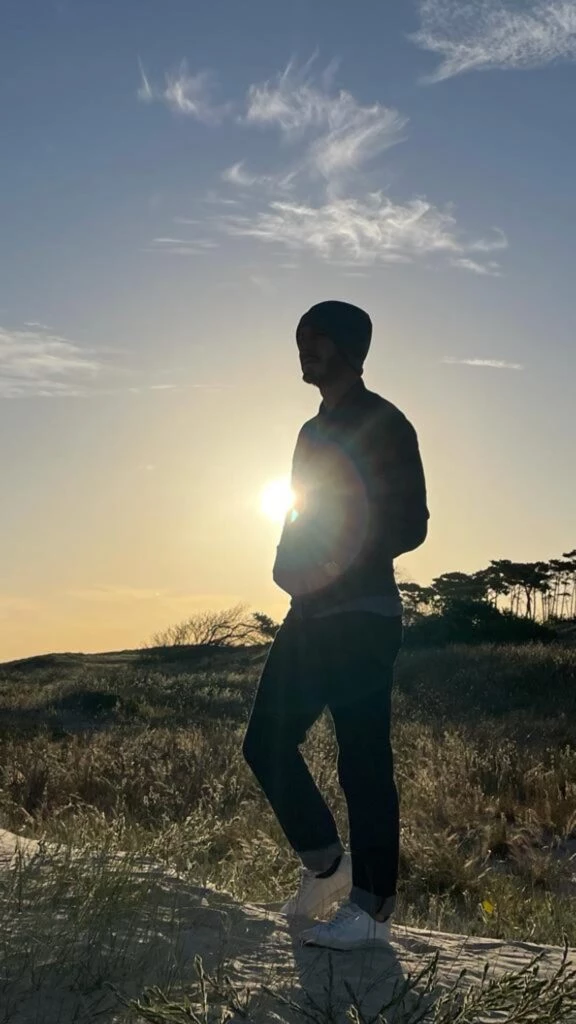 Benjamín Vicuña en Entre Ríos. Foto: IG.