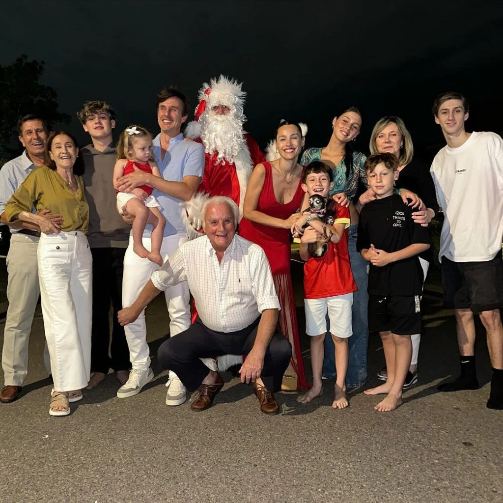 Las fotos de la Navidad de Pampita y Roberto García Moritán