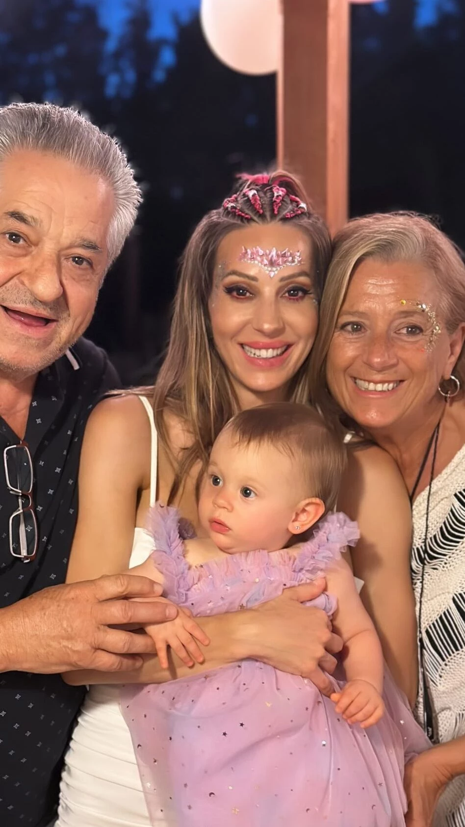 Las fotos del cumpleaños de Alfonsina, la hija de Noelia Marzol