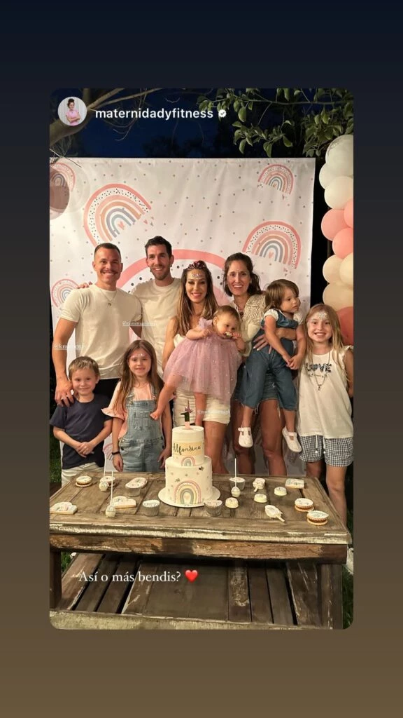Las fotos del cumpleaños de Alfonsina, la hija de Noelia Marzol