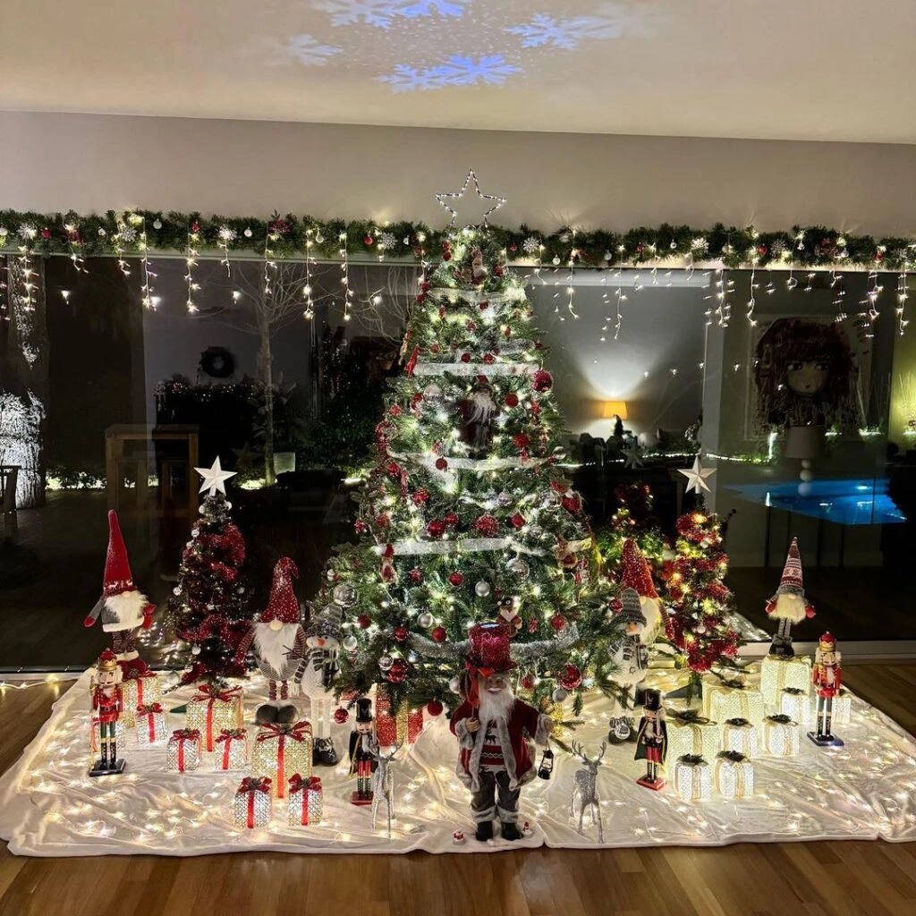 La Navidad en familia de Wanda Nara y Mauro Icardi